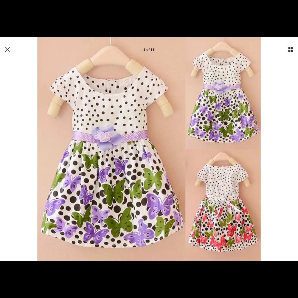 2for15 New beautiful little girl dress